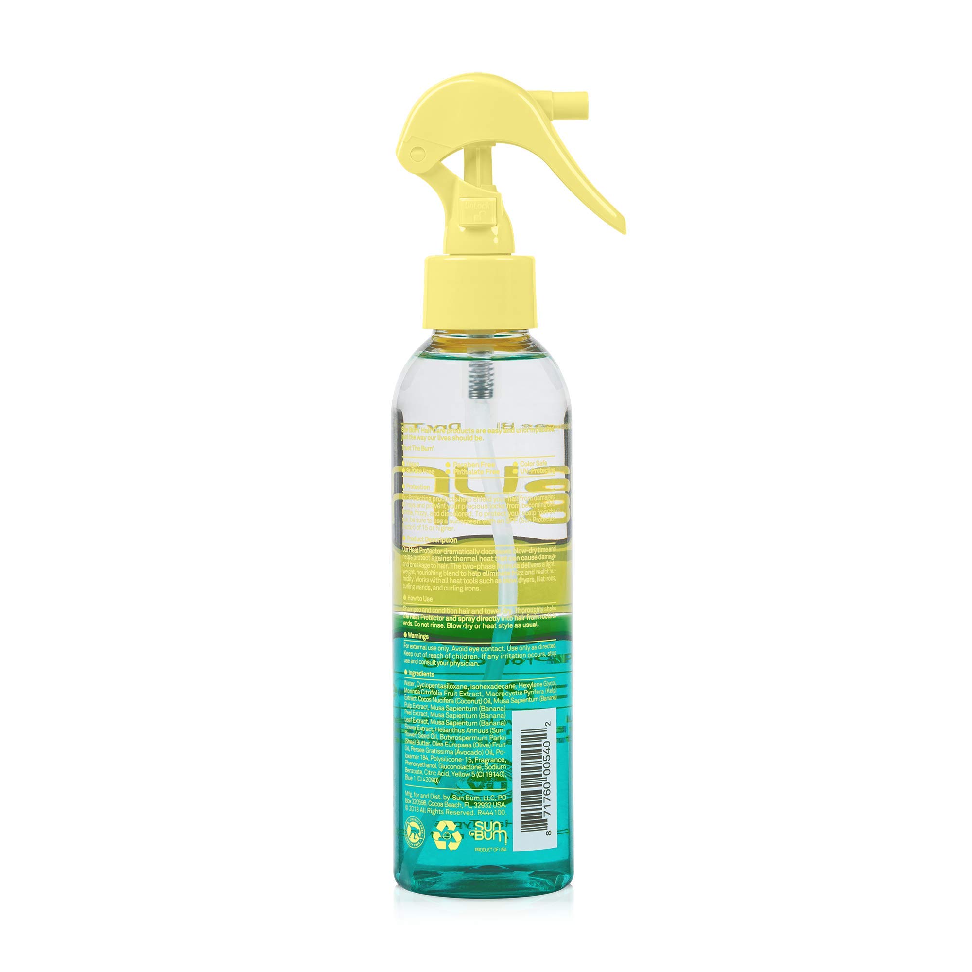 Foto 2 | Spray Protector De Calor Sun Bum, Vegano, Libre De Crueldad Animal, 180 Ml - Venta Internacional.