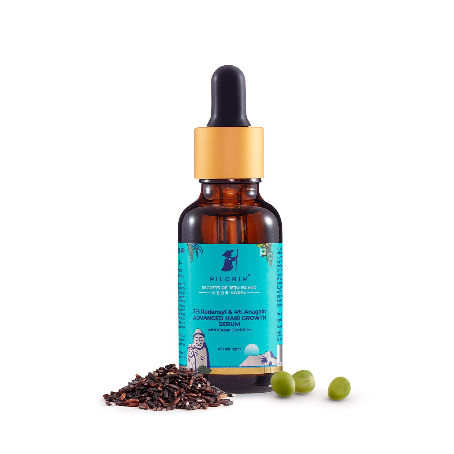 Sérum Para El Crecimiento Del Cabello Pilgrim Advanced Redensyl 3% 30 Ml - Venta Internacional.