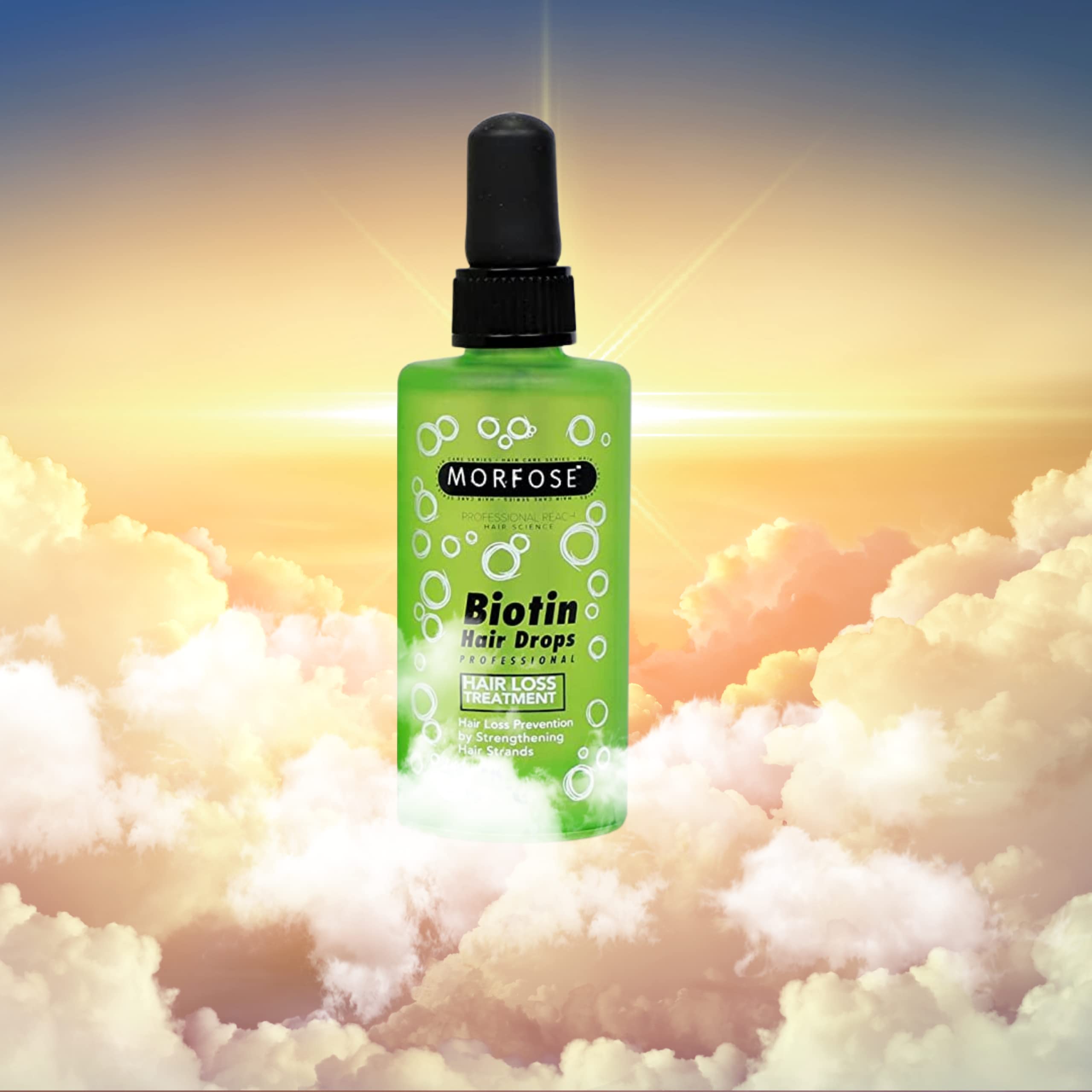 Foto 2 | Solución Para El Cuidado Del Cabello Morfose Biotin Hair Drop 100 Ml - Venta Internacional.