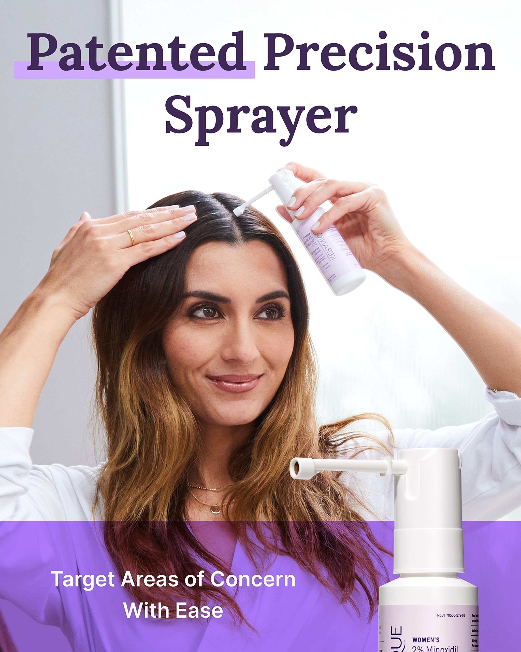 Foto 6 pulgar | Pulverizador Keranique Con Boquilla Extendida Para Tratamiento De Regeneración Del Cabello - Venta Internacional.