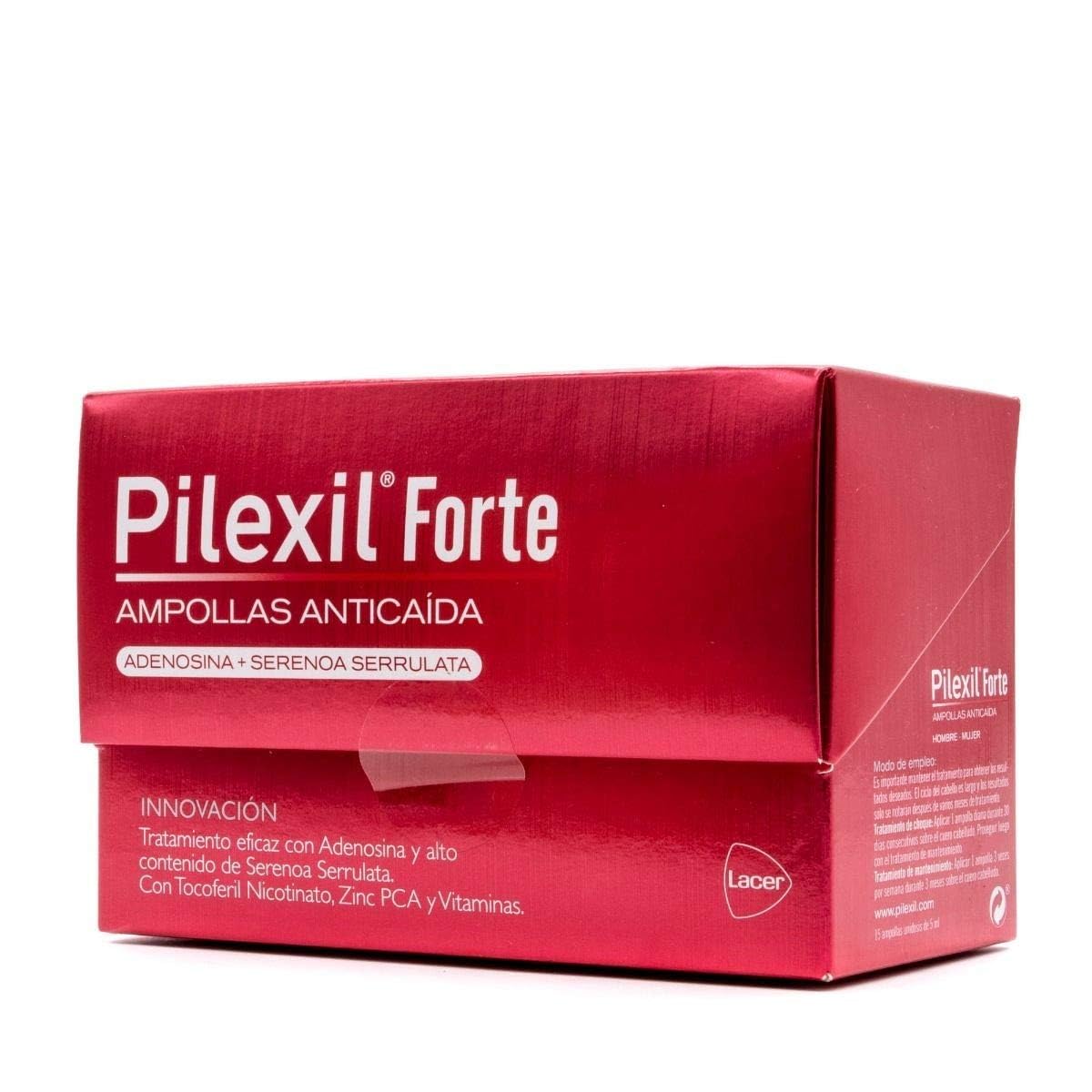 Foto 2 pulgar | Suplemento Pilexil Forte 15 Ampollas Para La Caída Del Cabello - Venta Internacional.