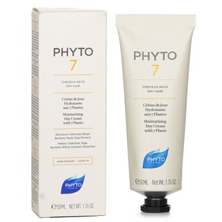 Foto 3 | Crema Hidratante De Día Phyto 7 Para Cabello Seco 50 Ml - Venta Internacional.