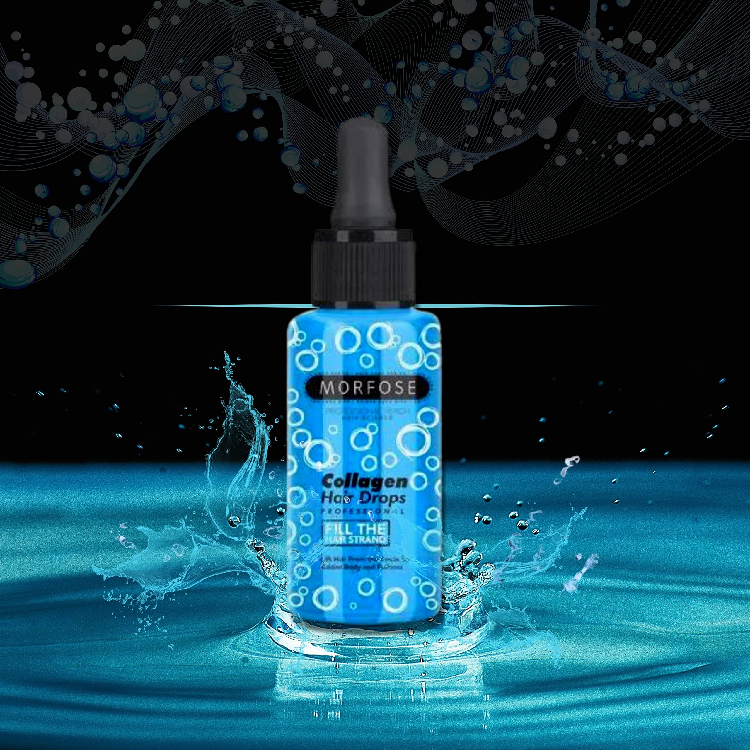 Foto 3 pulgar | Hair Drop Morfose Collagen Repara Los Daños, 100 Ml Con Protección Uv - Venta Internacional.