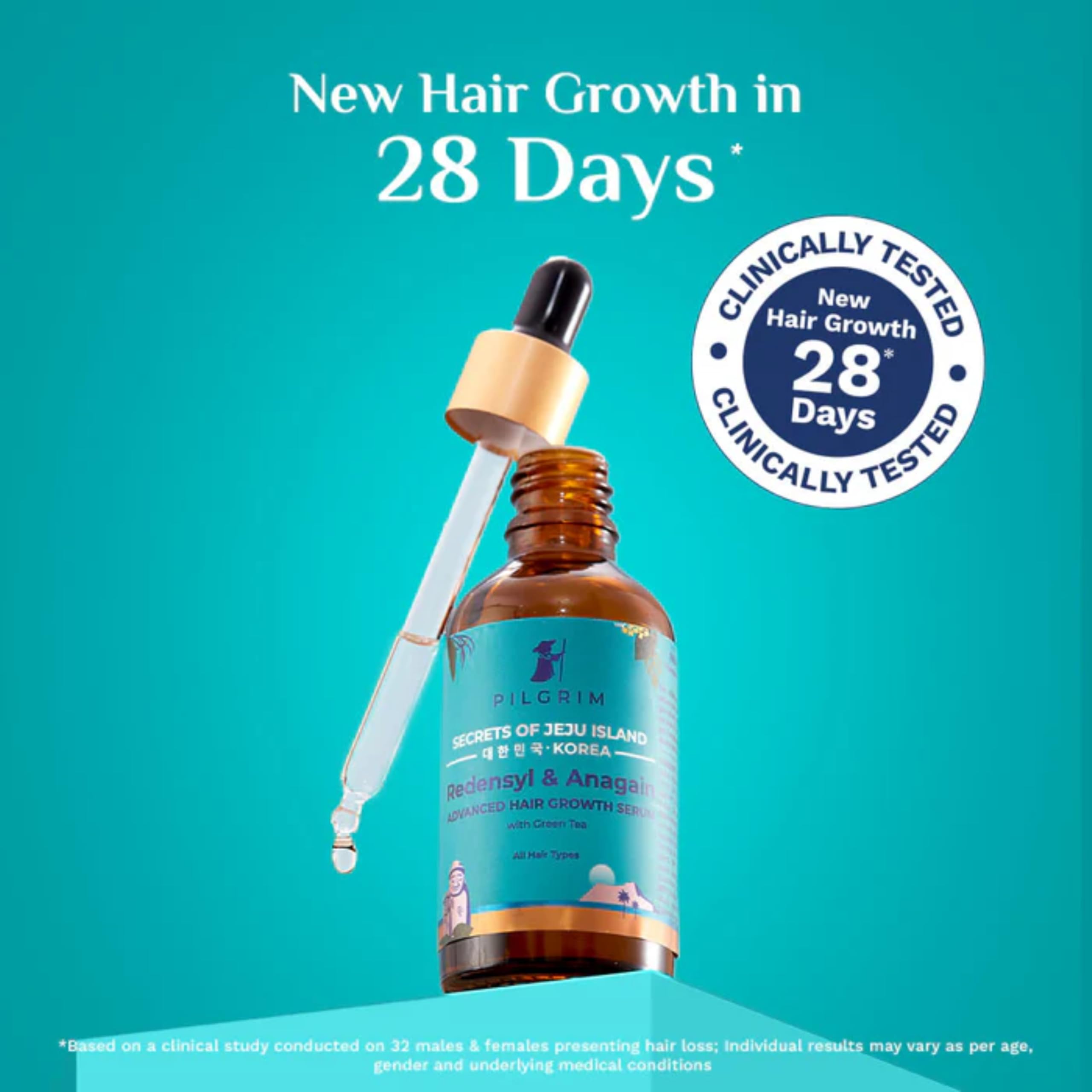 Foto 5 pulgar | Sérum Para El Crecimiento Del Cabello Pilgrim Advanced Redensyl 50 Ml Anagain - Venta Internacional.