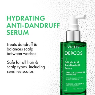 Foto 2 | Tratamiento Anticaspa Dercos Con Ácido Salicílico Para Cuero Cabelludo, 90 Ml - Venta Internacional.