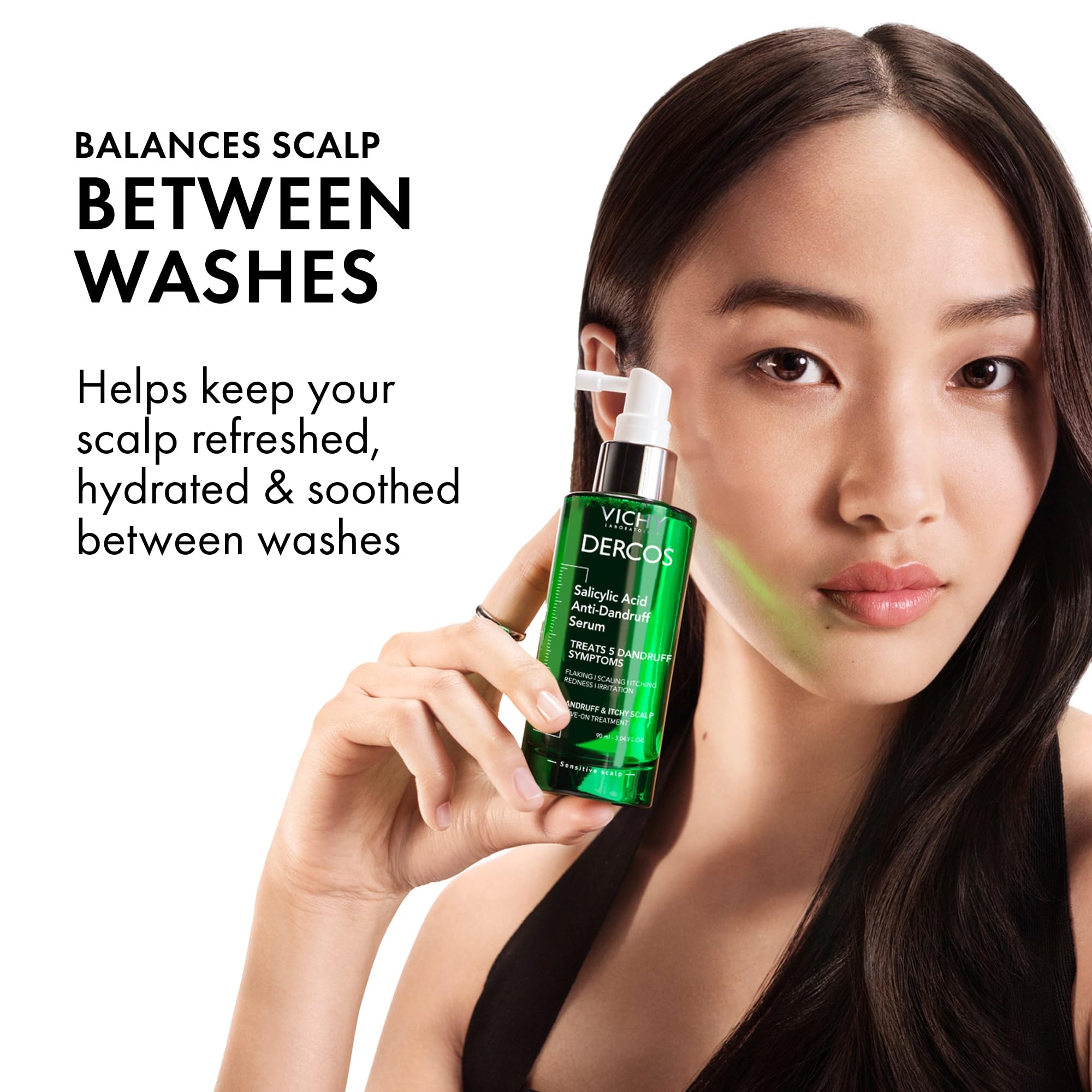 Foto 4 | Tratamiento Anticaspa Dercos Con Ácido Salicílico Para Cuero Cabelludo, 90 Ml - Venta Internacional.