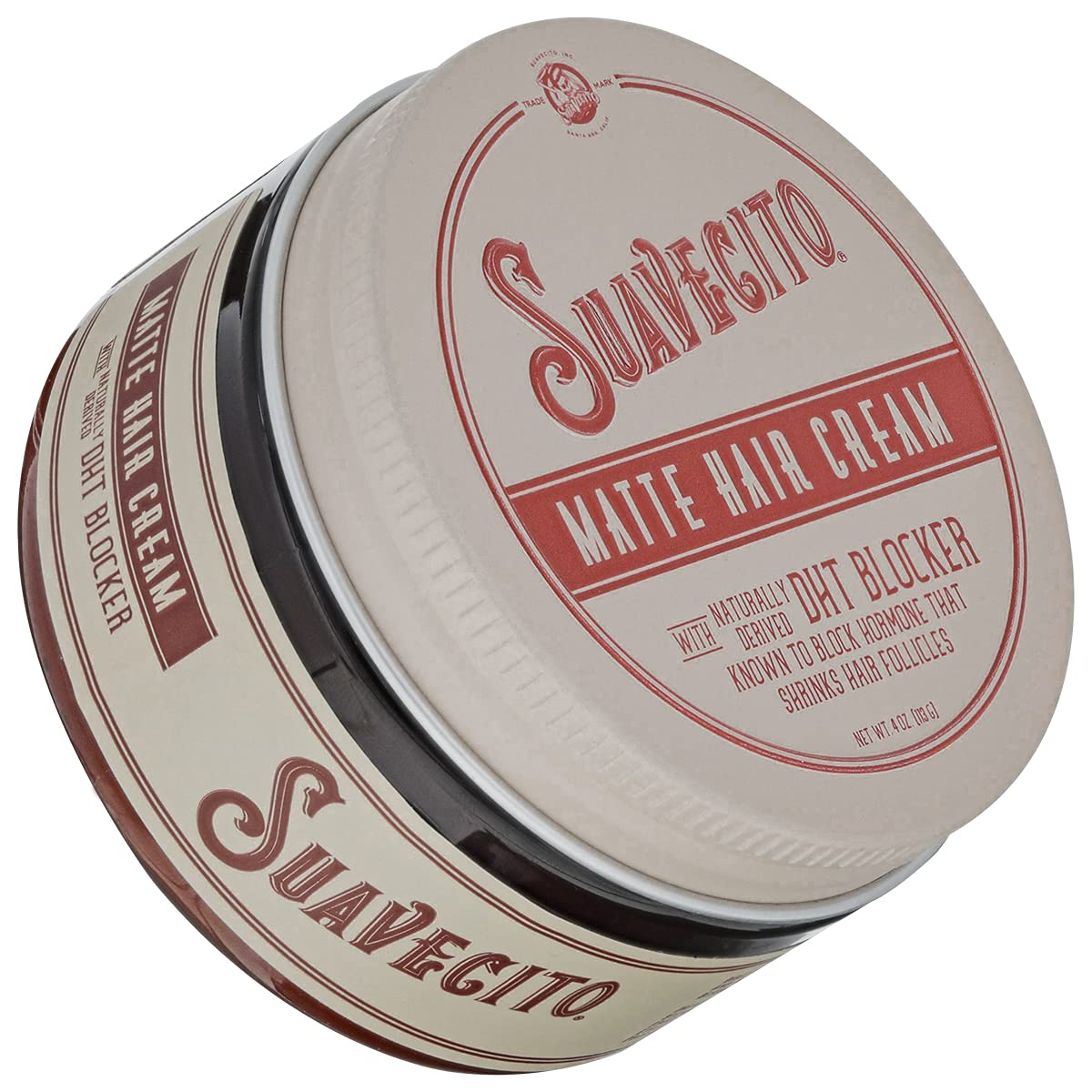 Crema Para El Cabello Suavecito Pomade Matte Con Bloqueador De Dht Para El Crecimiento Del Cabello - Venta Internaciona