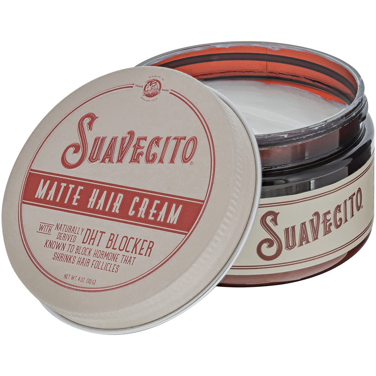 Foto 3 pulgar | Crema Para El Cabello Suavecito Pomade Matte Con Bloqueador De Dht Para El Crecimiento Del Cabello - Venta Internaciona