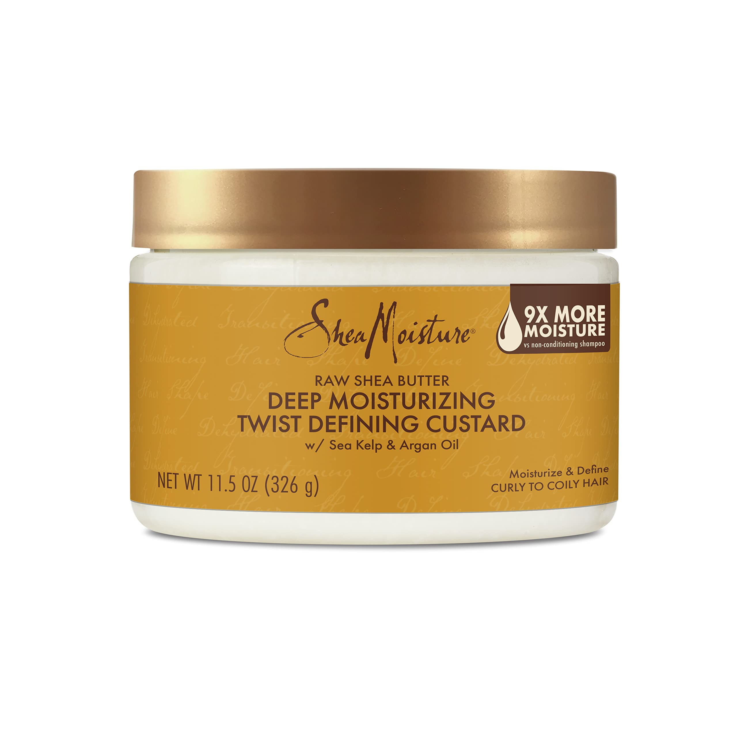 Manteca de Karité Cruda Custard SheaMoisture Hidratante Profundo 340 ml - Venta Internacional