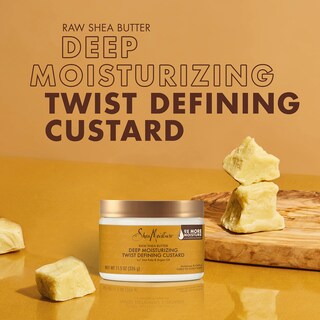 Foto 2 | Manteca de Karité Cruda Custard SheaMoisture Hidratante Profundo 340 ml - Venta Internacional