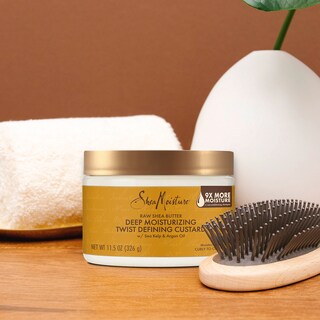 Foto 5 | Manteca de Karité Cruda Custard SheaMoisture Hidratante Profundo 340 ml - Venta Internacional