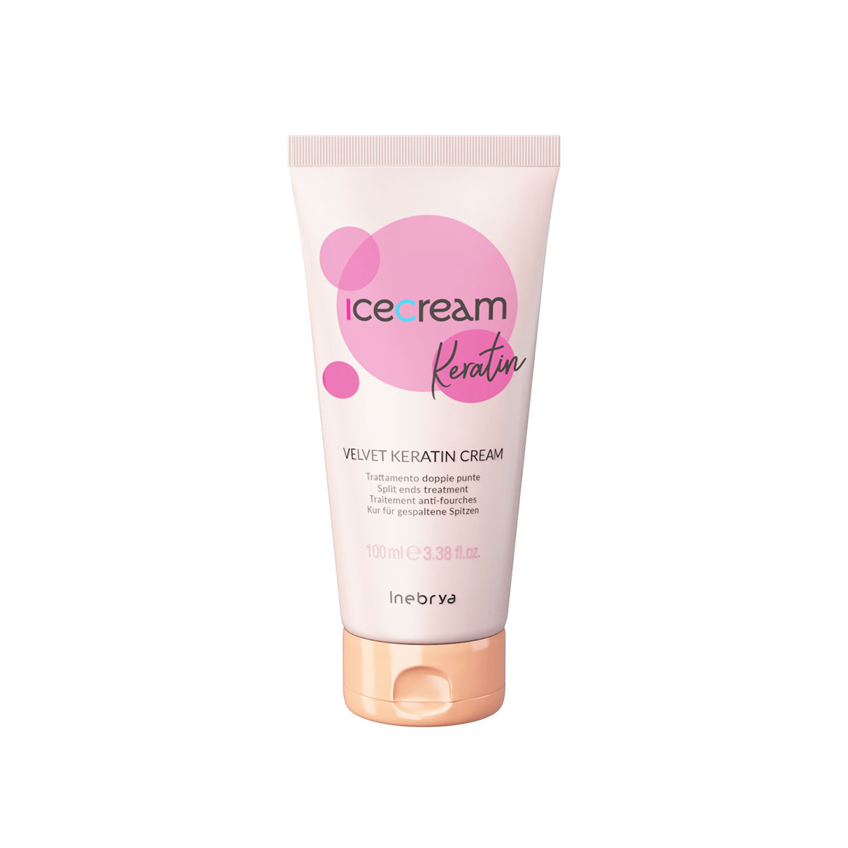 Inebrya Keratin Velvet Cream 100ml Tratamiento Capilar