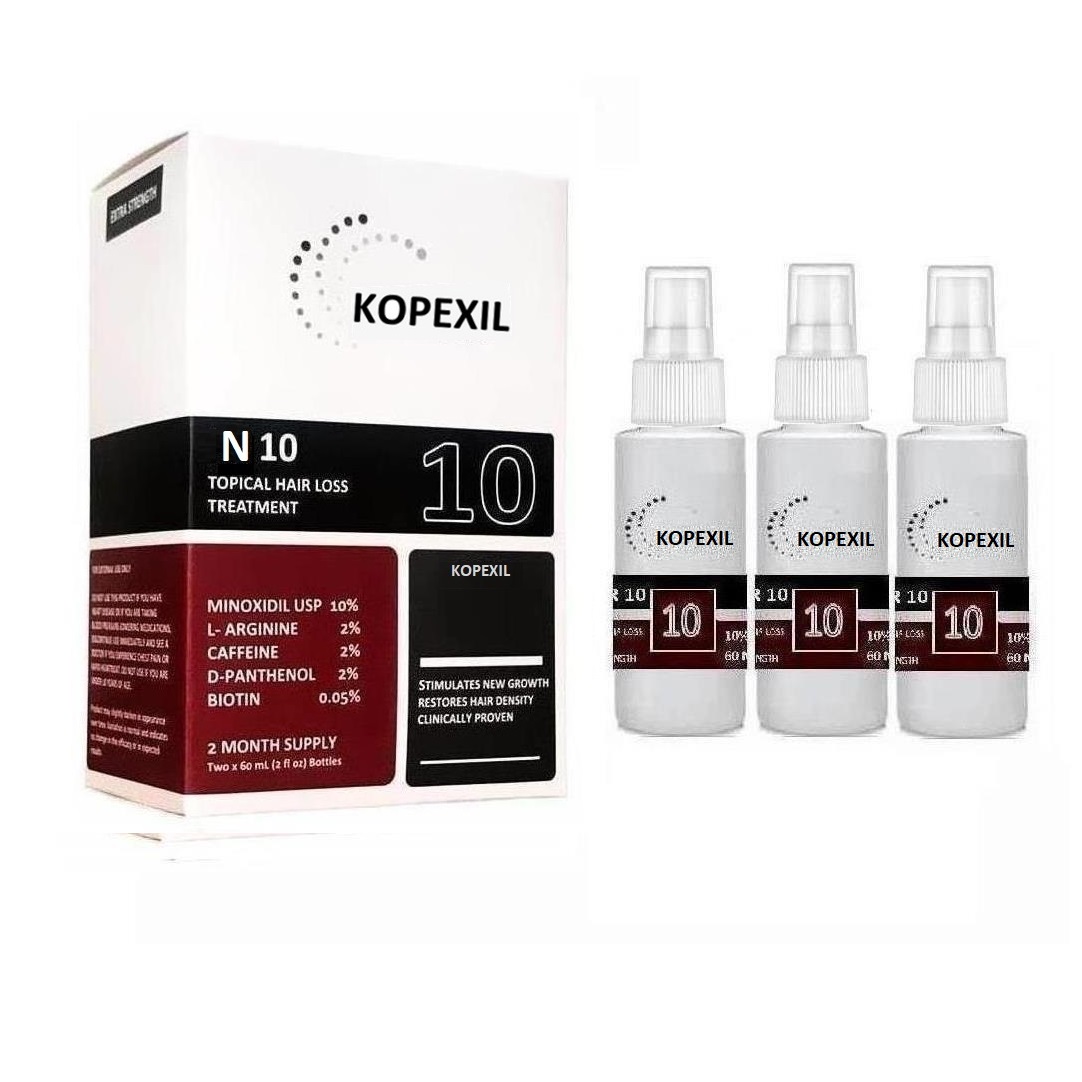 Foto 2 pulgar | Locion Capilar Kopexil Minoxidil 10% 3 Frascos