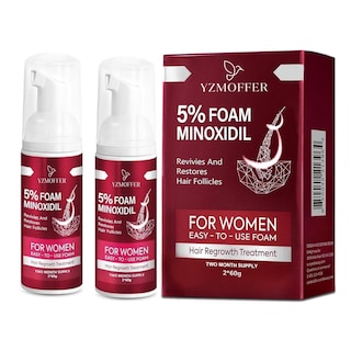 Foto 1 | Espuma De Minoxidil Para El Crecimiento Del Cabello Femenino Al 5%, 60 Ml, Paquete De 2 - Venta Internacional.