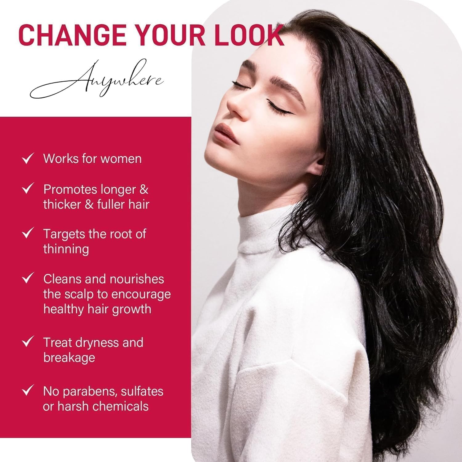Foto 5 | Espuma De Minoxidil Para El Crecimiento Del Cabello Femenino Al 5%, 60 Ml, Paquete De 2 - Venta Internacional.