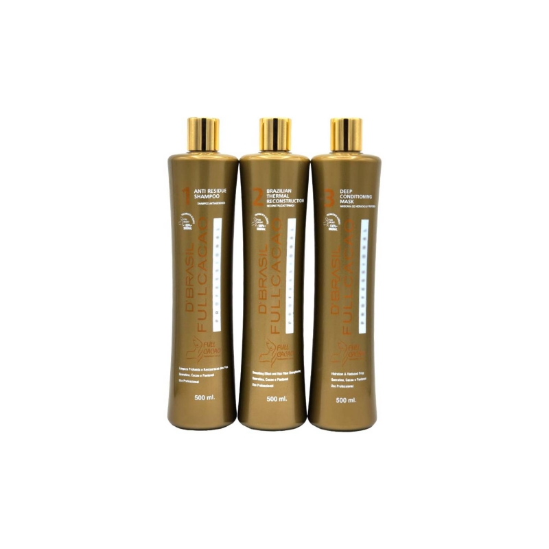 Foto 2 pulgar | Tratamiento Para Alisar El Cabello Keratin Brazil Full Cocoa 500 Ml - Venta Internacional.