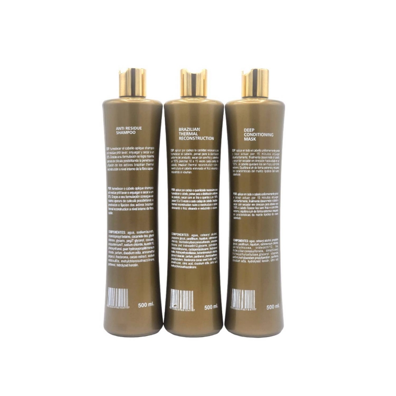 Foto 3 pulgar | Tratamiento Para Alisar El Cabello Keratin Brazil Full Cocoa 500 Ml - Venta Internacional.
