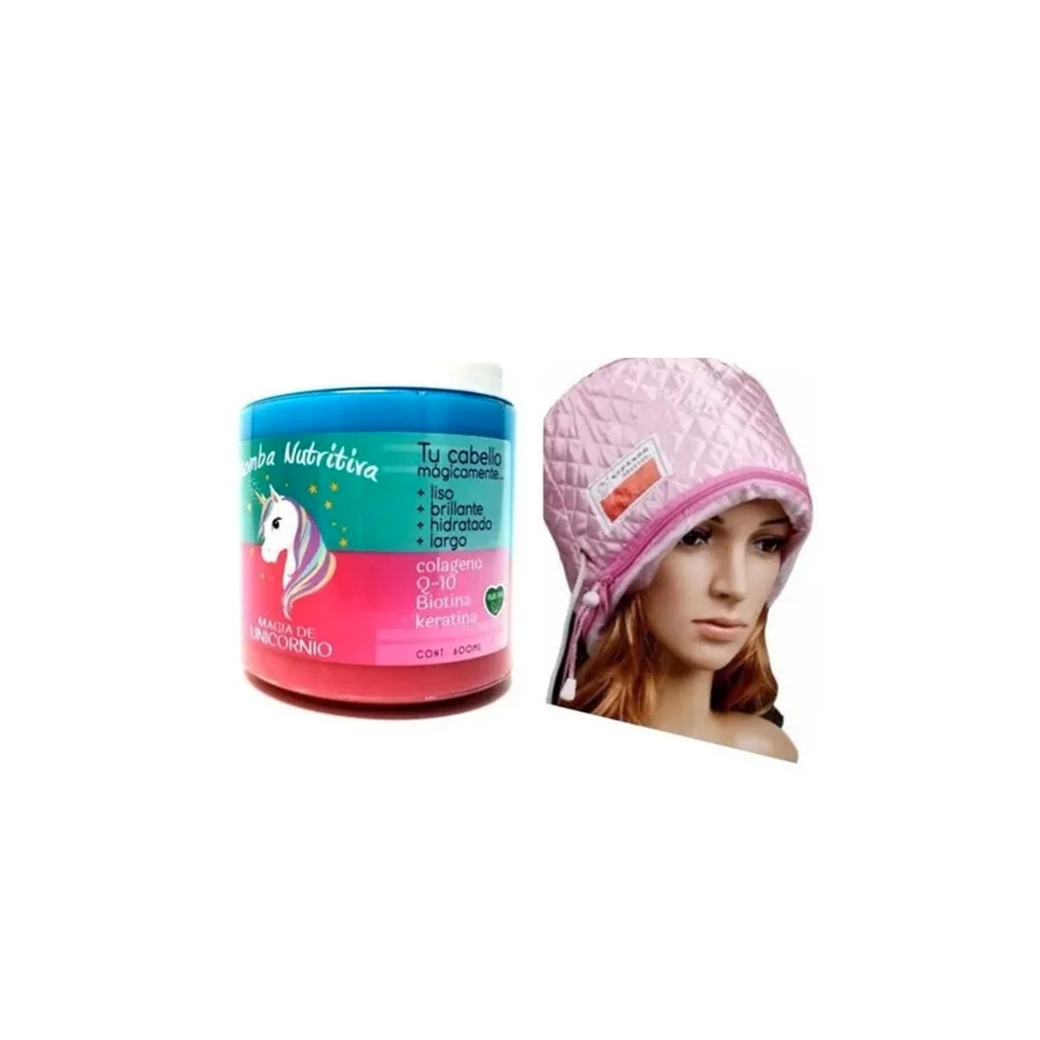 Foto 2 pulgar | Hair Nutritive Bomb + Gorra Térmica B Nutritiva Btx - Venta Internacional.