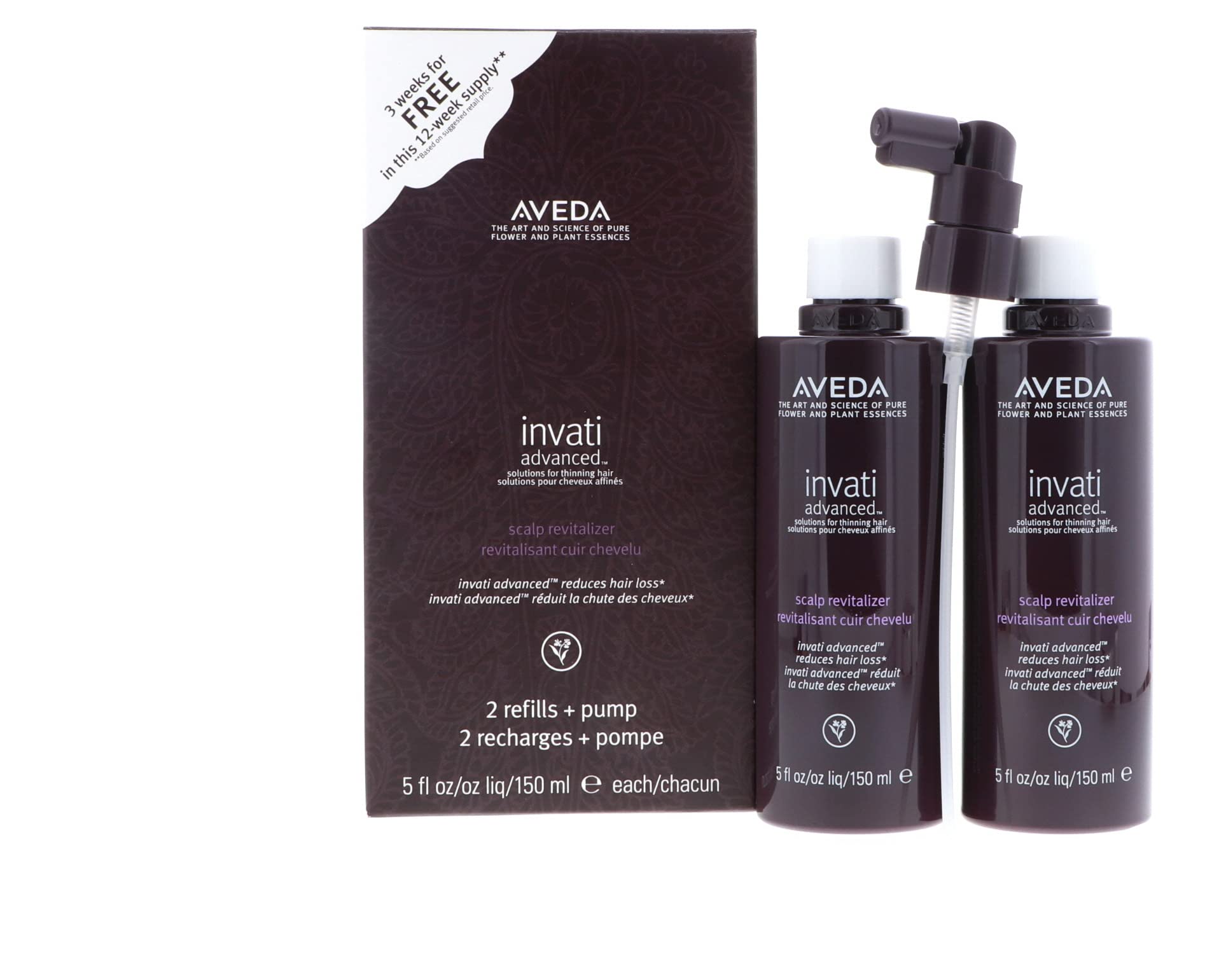 Foto 2 pulgar | Revitalizador De Cuero Cabelludo Aveda Invati Advanced Duo 150 Ml, Unisex - Venta Internacional.