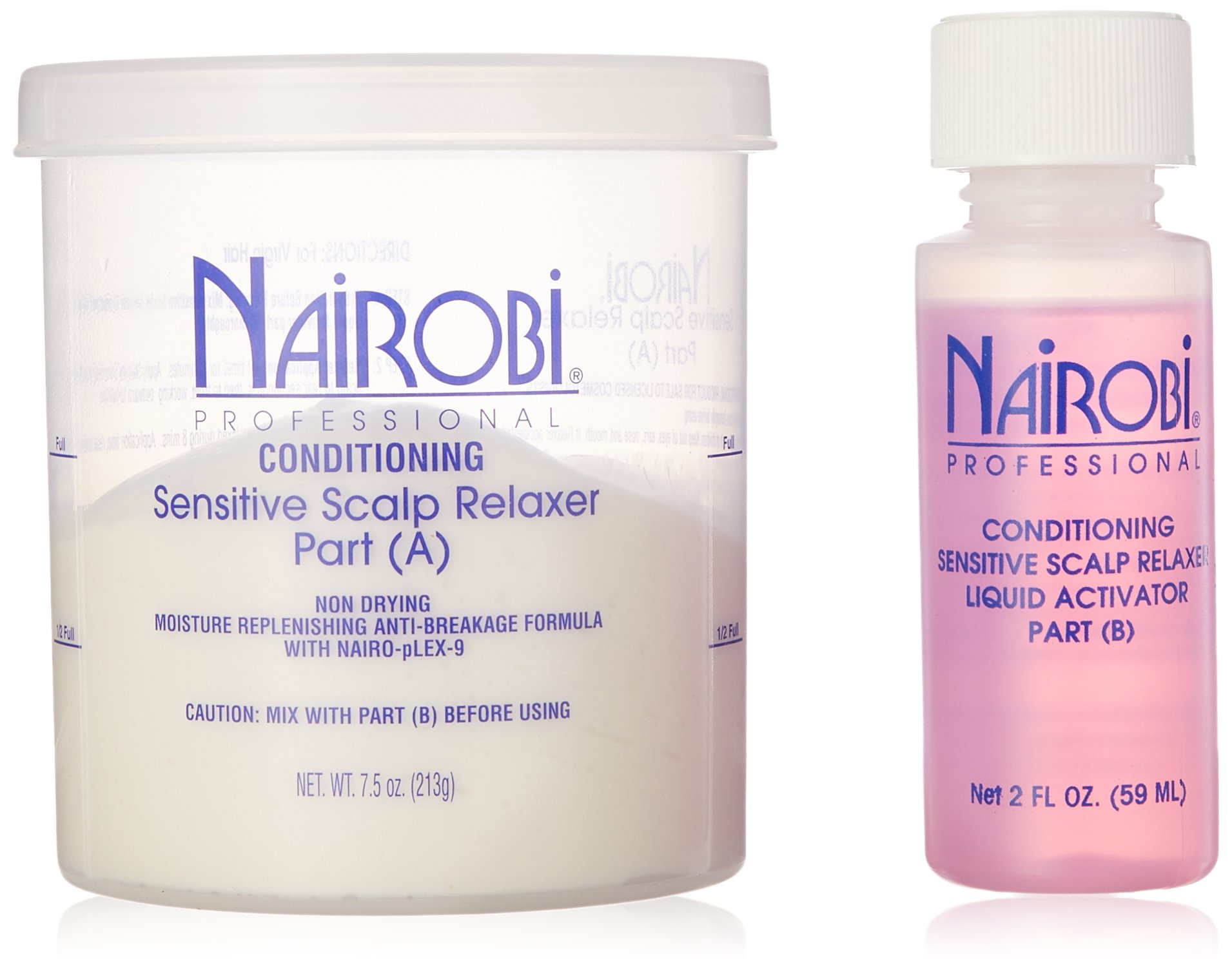 Kit Alisador De Cabello Nairobi Conditioning Sensitive Scalp 4x - Venta Internacional.