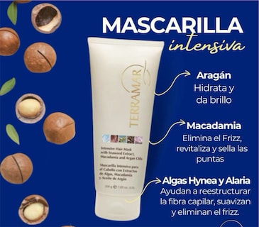 Foto 3 | Mascarilla Terramar Intensiva Para Cabello 200 Gr