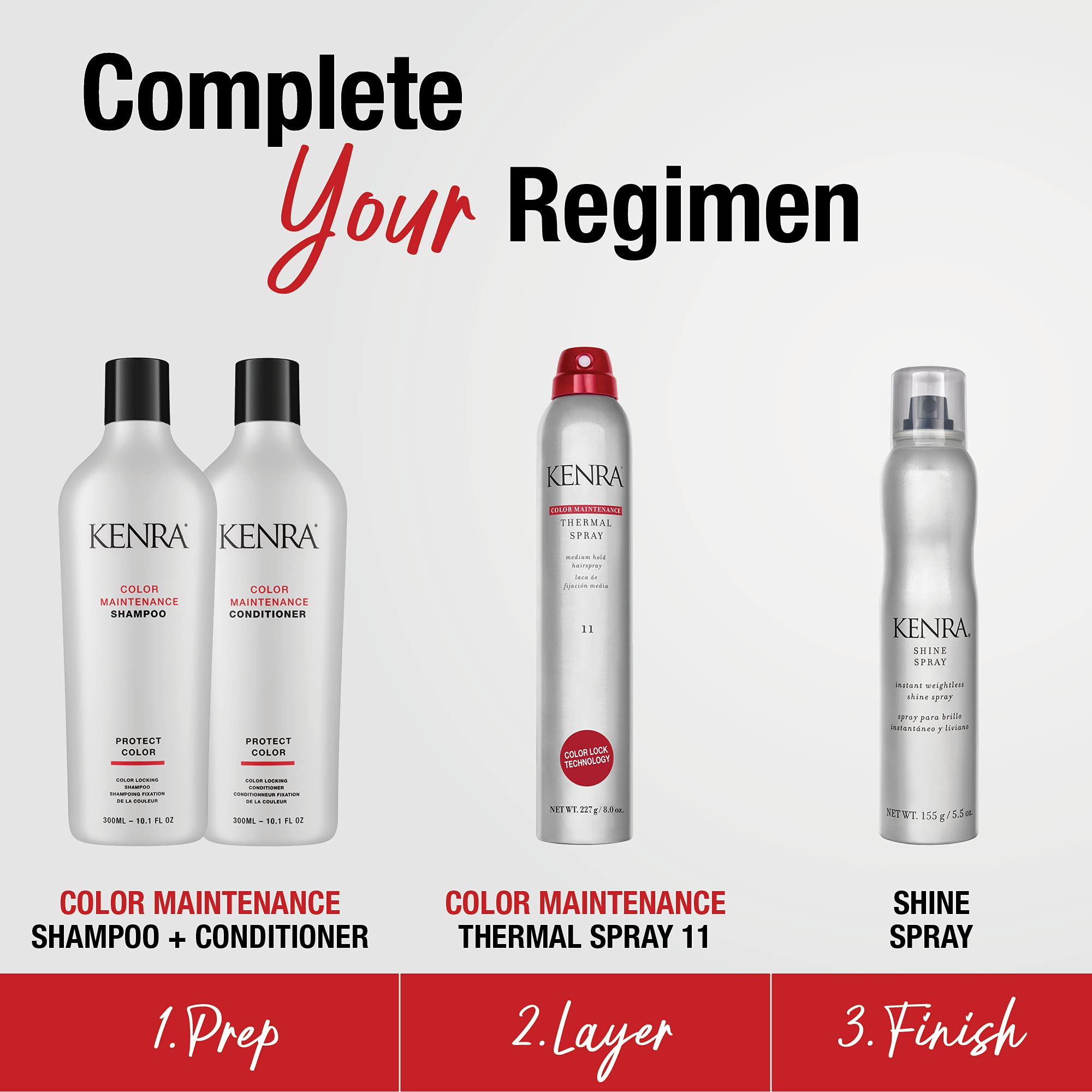 Foto 5 pulgar | Aerosol Térmico Hairspray Kenra Color Maintenance 11 240 Ml - Venta Internacional.