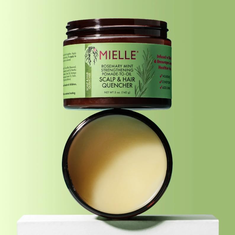 Foto 5 pulgar | Acondicionador Para Cuero Cabelludo Y Cabello De Pomada A Aceite Mielle Rosemary Mint 150 Ml - Venta Internacional.