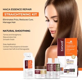 Foto 2 | Kit Para Alisar El Cabello Karseell Maca Essence Repair 12 Semanas - Venta Internacional.