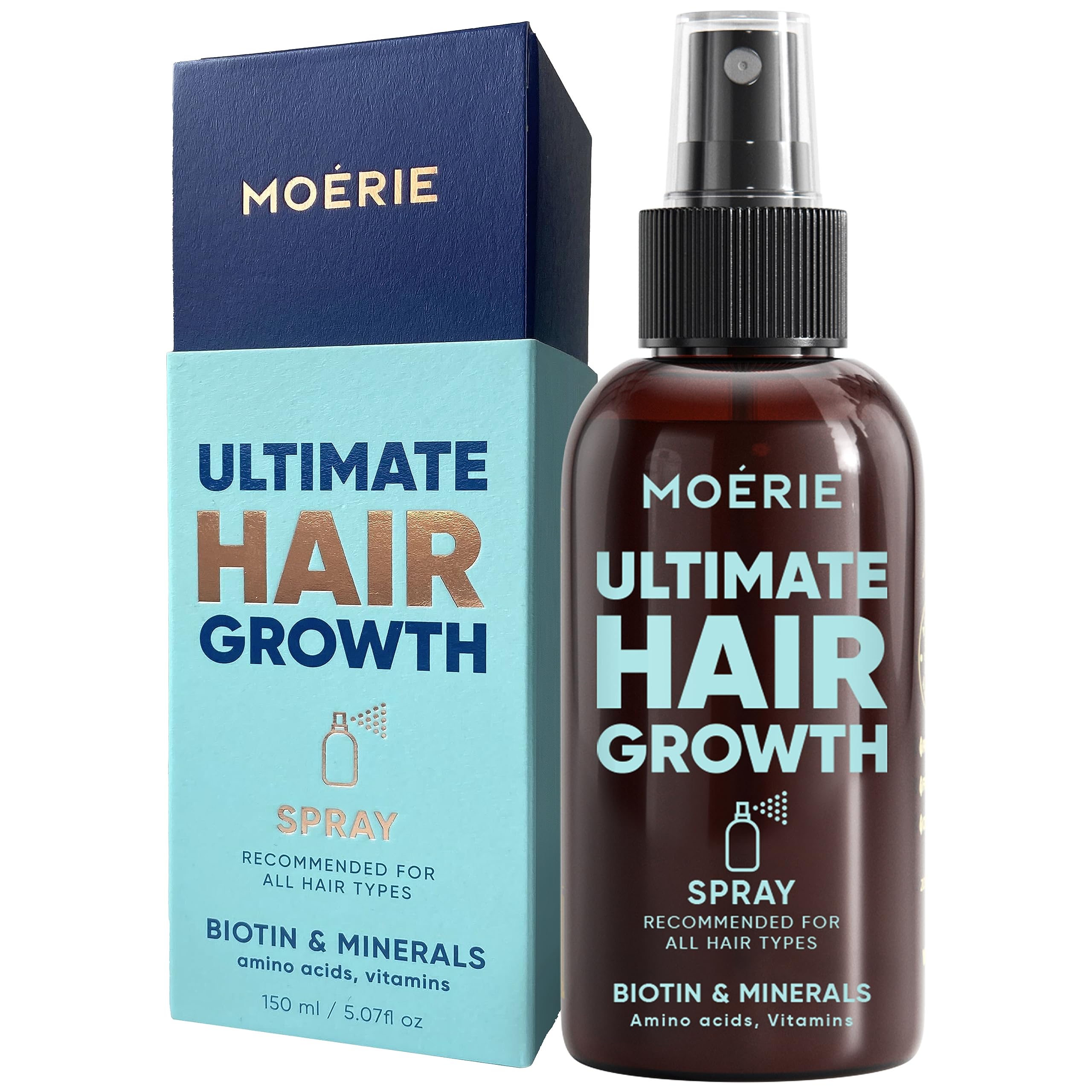 Spray Para El Crecimiento Del Cabello M Moérie Ultimate Strengthence 150 Ml - Venta Internacional.