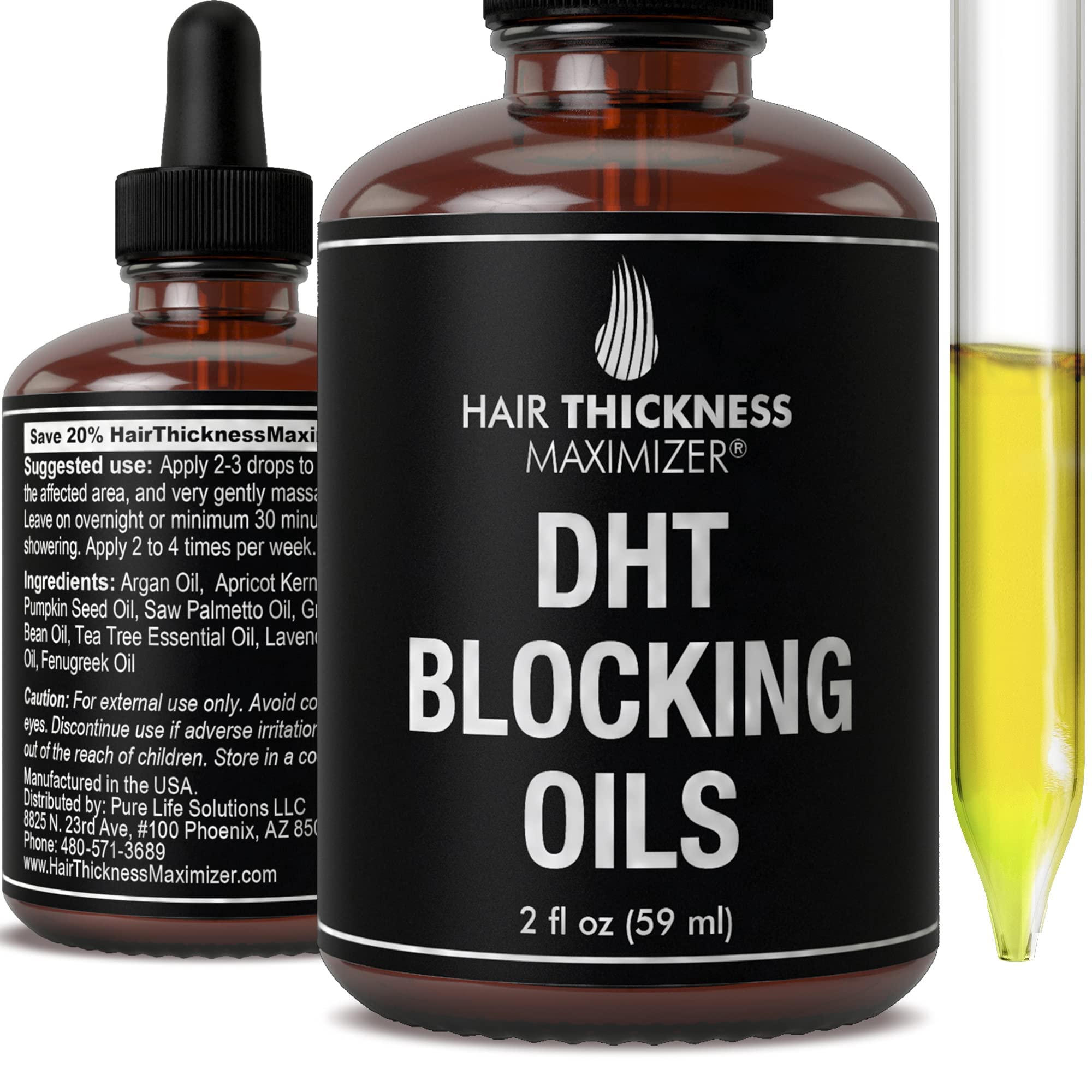 Foto 2 pulgar | Sérum Bloqueador De Dht Para Maximizar El Grosor Del Cabello, 60 Ml, Vegano - Venta Internacional.