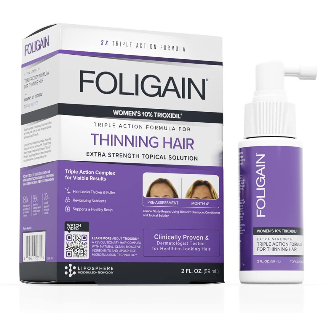 Foto 1 | Fórmula Capilar Foligain Triple Action Complete 60 Ml Para Mujeres - Venta Internacional.