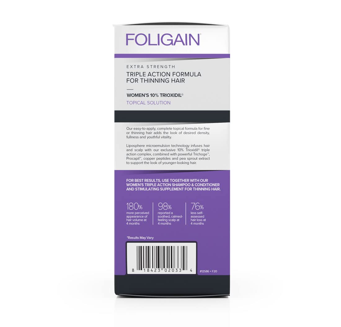 Foto 3 | Fórmula Capilar Foligain Triple Action Complete 60 Ml Para Mujeres - Venta Internacional.