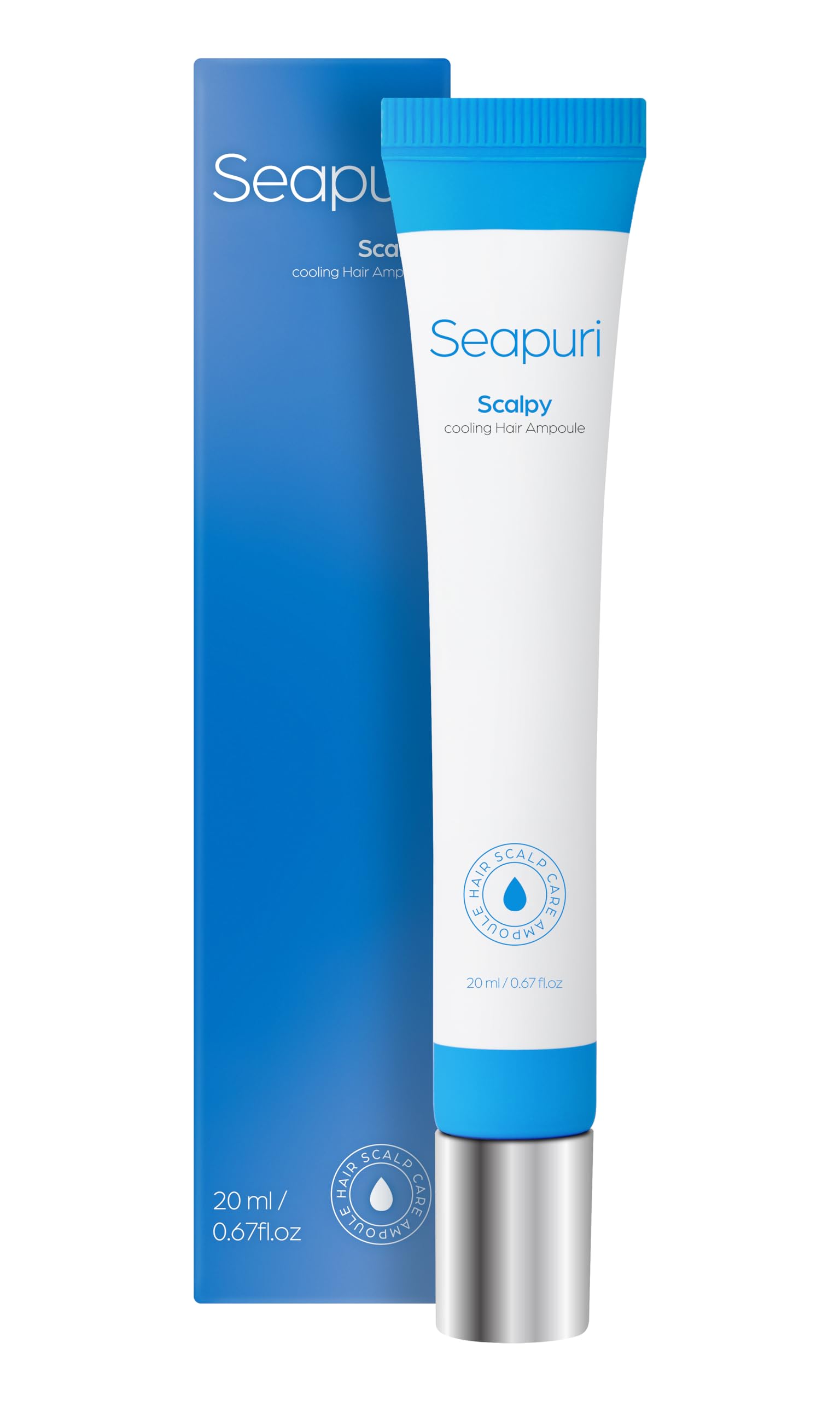 Foto 1 | Sérum Tópico Para Tratamiento Del Crecimiento Del Cabello Seapuri Scalpy, 20 Ml - Venta Internacional.