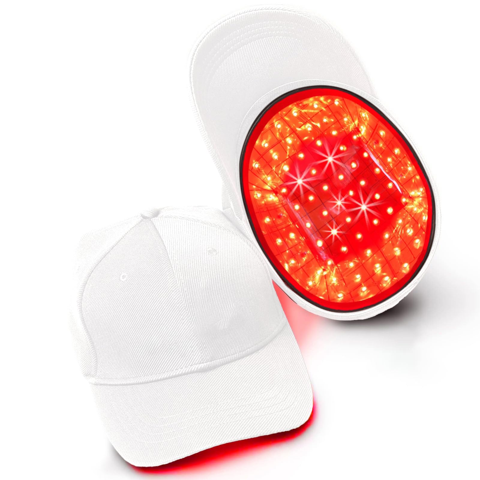 Foto 1 | Gorro Láser Para El Crecimiento Del Cabello Nnushk, Terapia De Luz Roja Para Cabello - Venta Internacional.