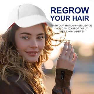 Foto 6 | Gorro Láser Para El Crecimiento Del Cabello Nnushk, Terapia De Luz Roja Para Cabello - Venta Internacional.