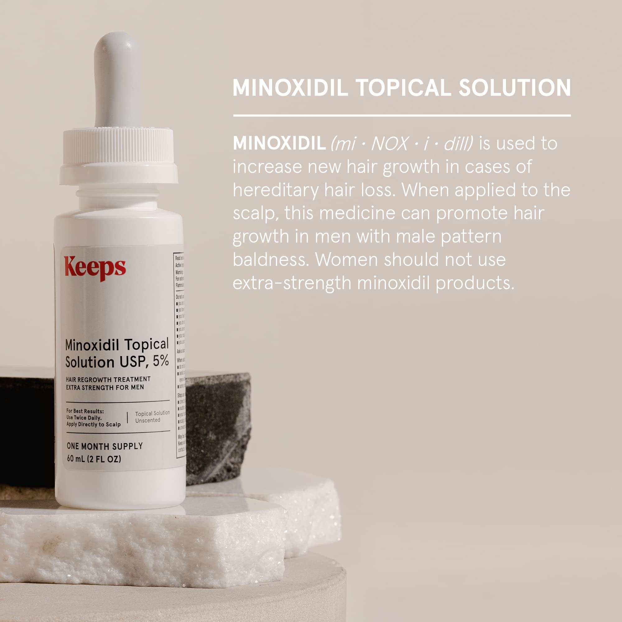 Foto 4 pulgar | El Sérum Para El Crecimiento Del Cabello Mantiene El Minoxidil 5% Extra Fuerte Para Hombres - Venta Internacional.