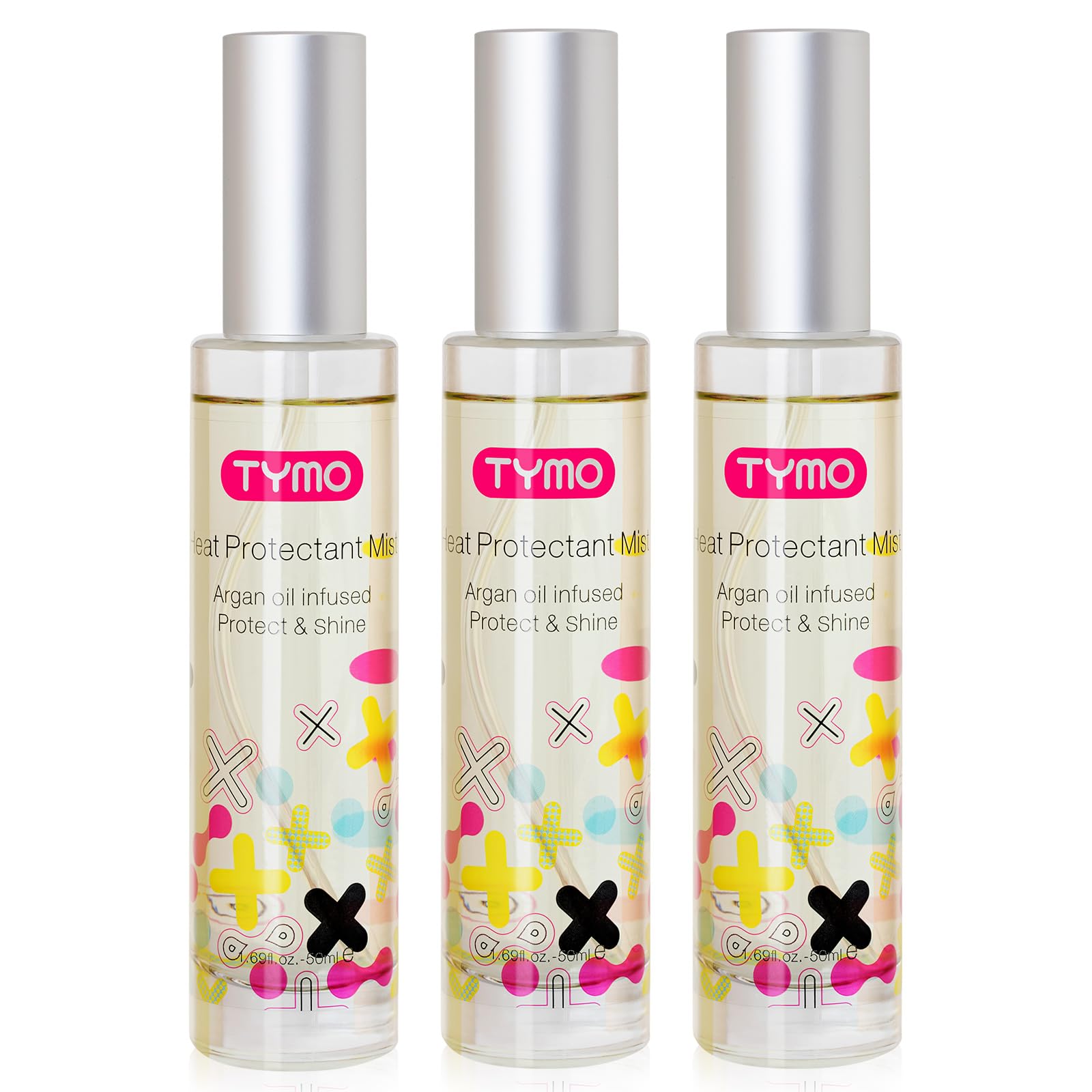 Foto 2 pulgar | Spray Protector De Calor Tymo Para Cabello Con Aceite De Argán, 450 Ml, X3 - Venta Internacional.