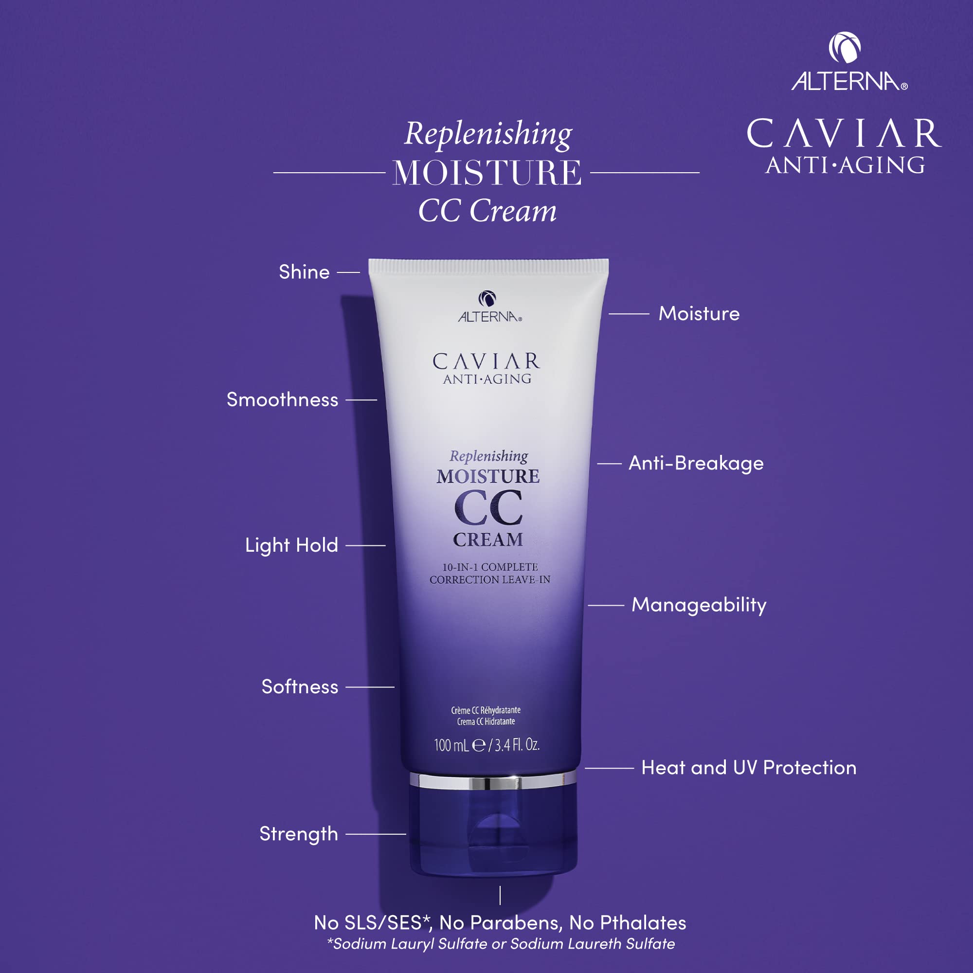 Foto 3 pulgar | Crema Cc Cream Alterna Caviar Antienvejecimiento Que Repone La Humedad 150 Ml - Venta Internacional.