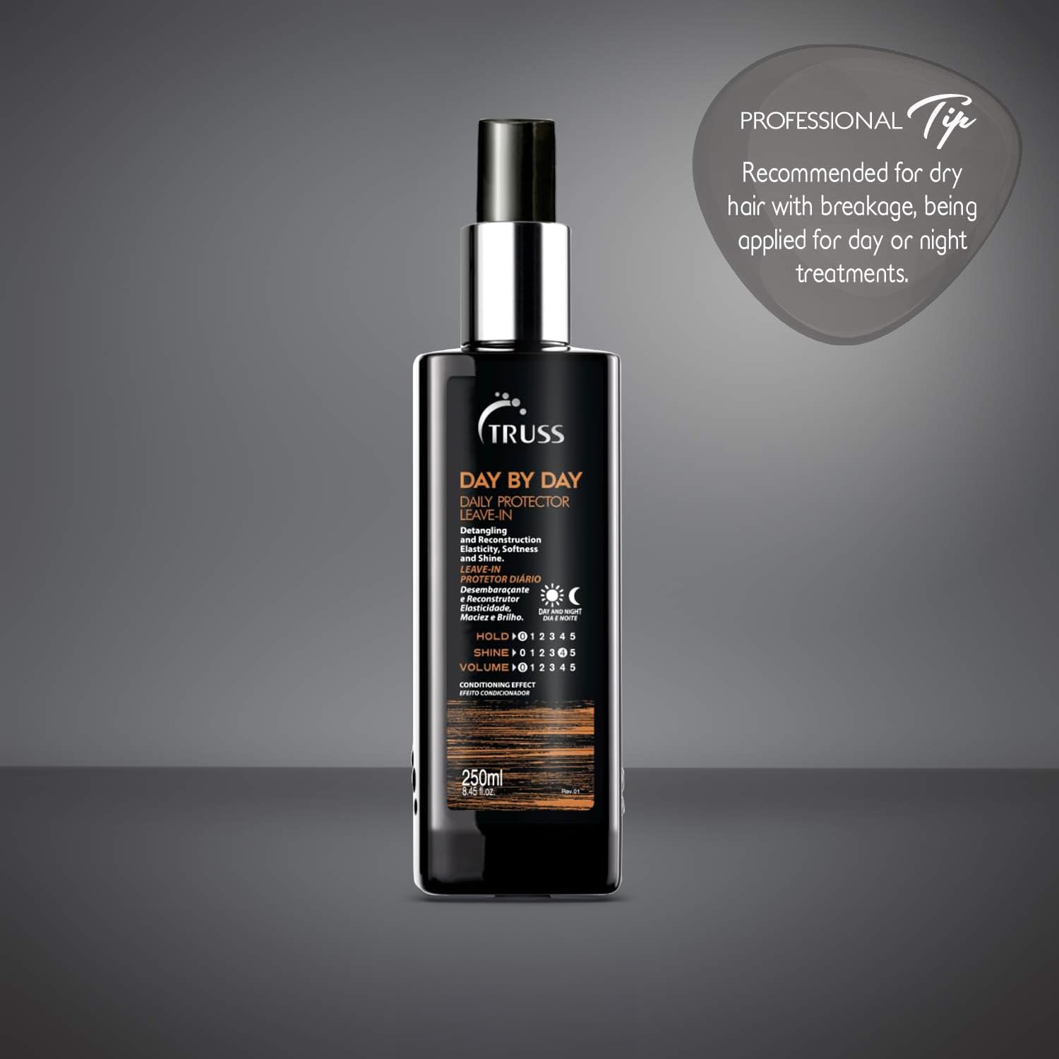 Foto 7 pulgar | Spray Protector Y Desenredante Leave-in Daily Truss Day By Day - Venta Internacional.