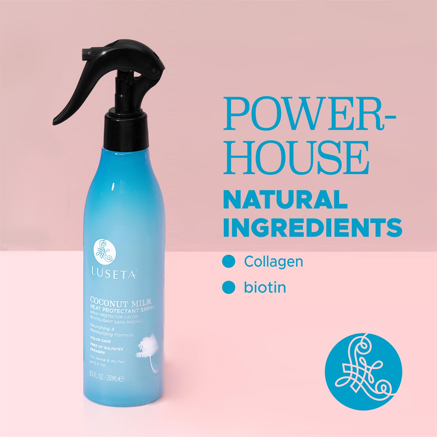 Foto 5 pulgar | Spray De Protección Contra El Calor Luseta Coconut Milk 250 Ml Para Cabello - Venta Internacional.