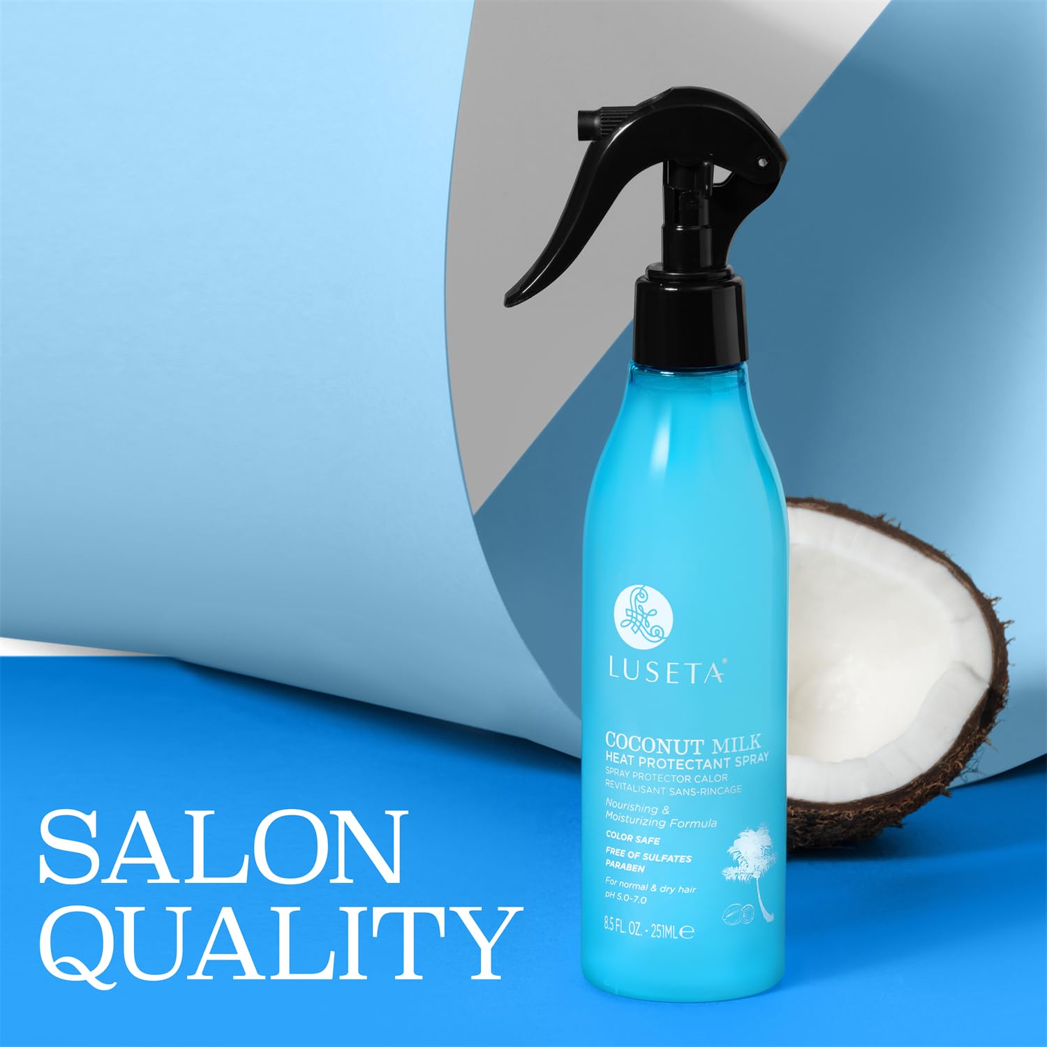 Foto 8 pulgar | Spray De Protección Contra El Calor Luseta Coconut Milk 250 Ml Para Cabello - Venta Internacional.