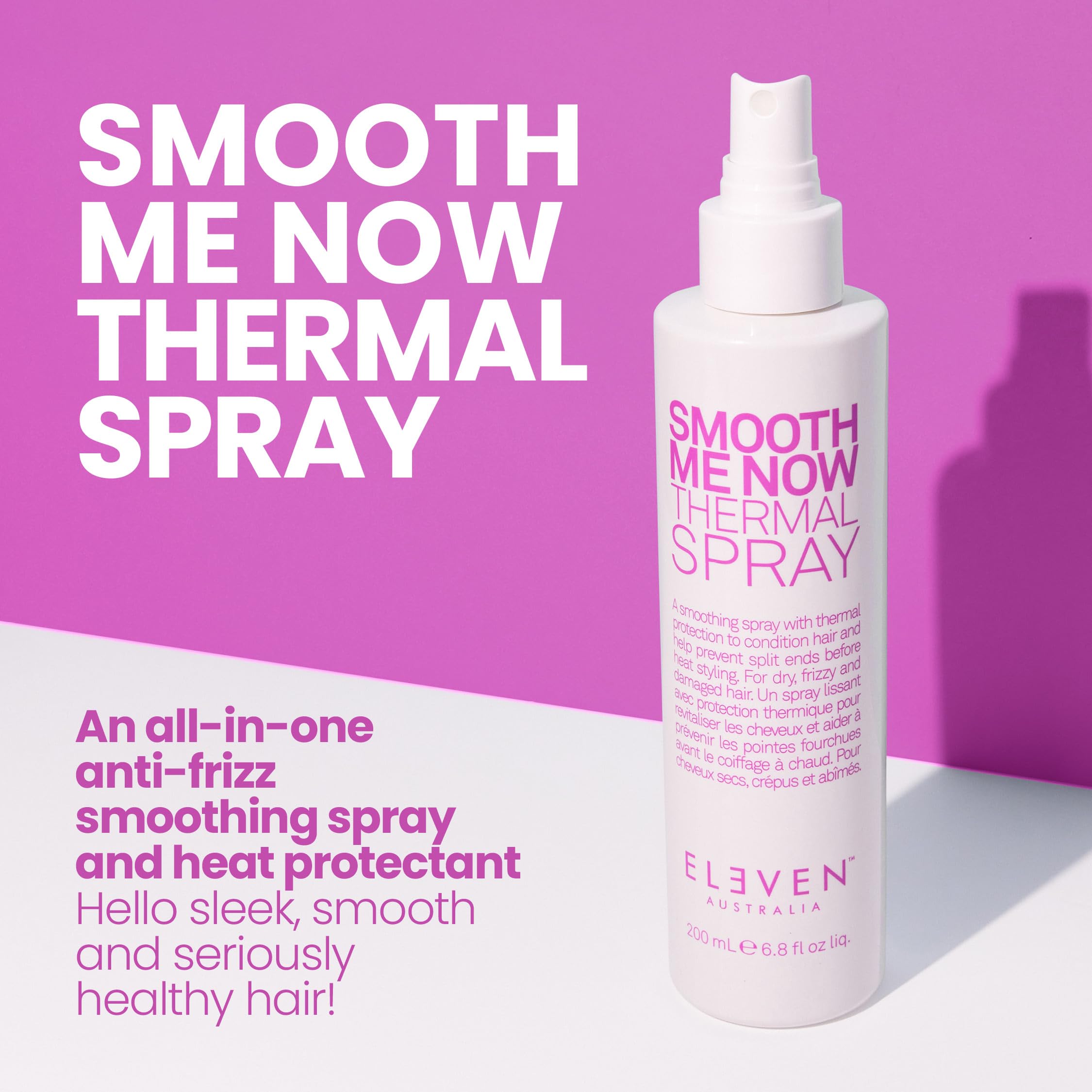 Foto 3 pulgar | Spray Térmico Eleven Australia Smooth Me Now 200 Ml Heat Protect - Venta Internacional.