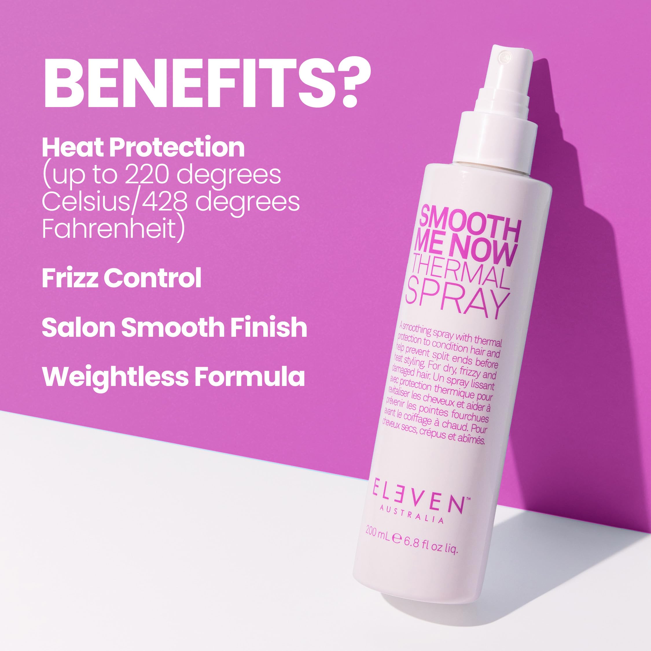 Foto 6 pulgar | Spray Térmico Eleven Australia Smooth Me Now 200 Ml Heat Protect - Venta Internacional.