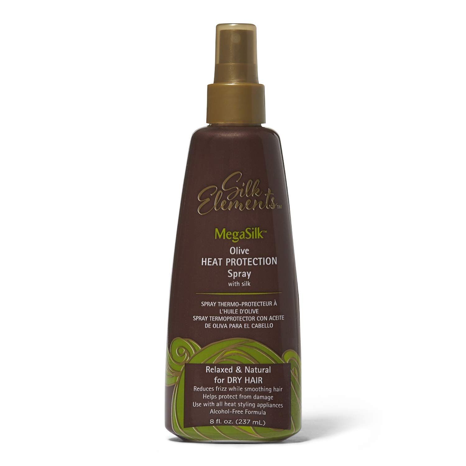 Foto 2 pulgar | Spray De Protección Contra El Calor Silk Elements Megasilk Olive 240 Ml - Venta Internacional.