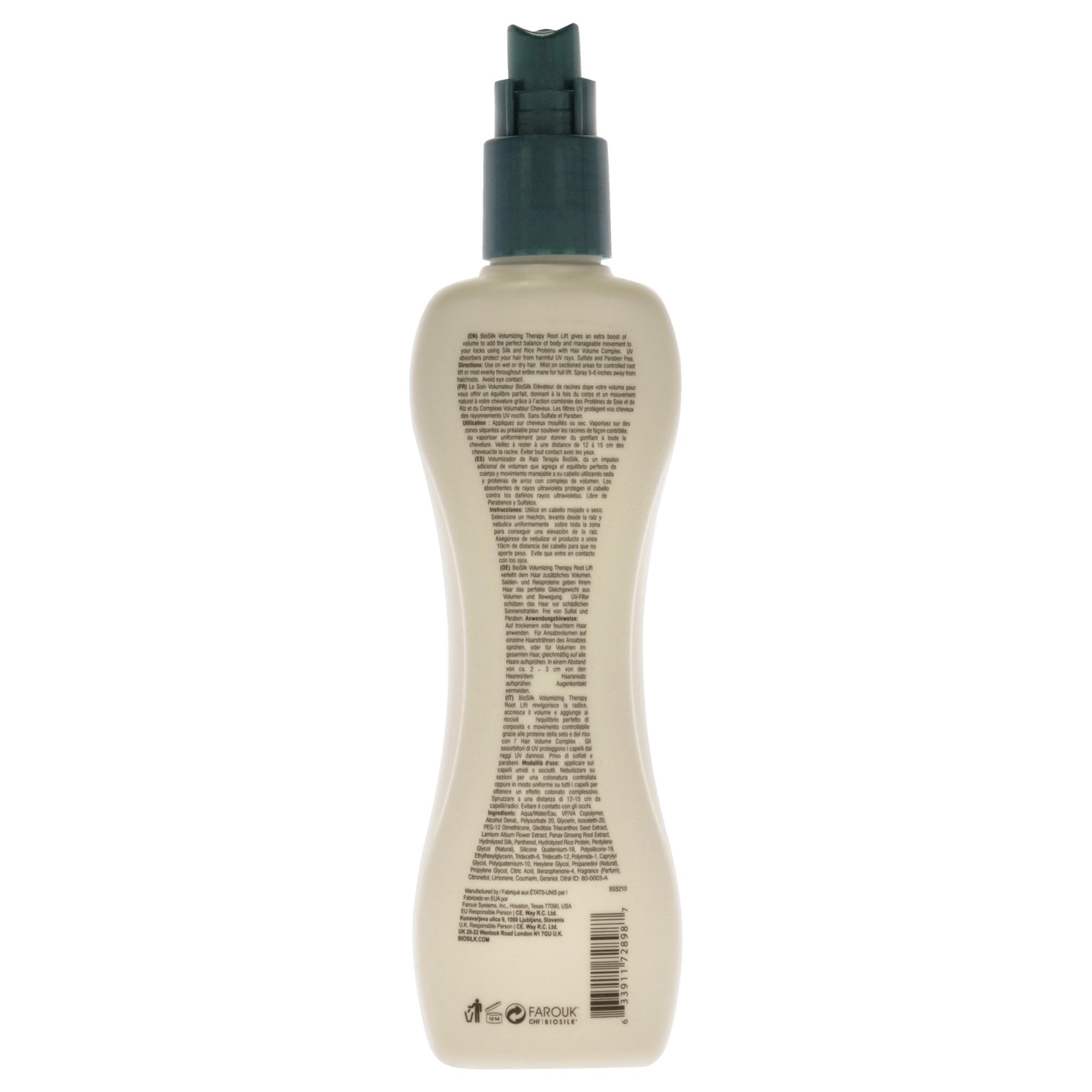Foto 3 pulgar | Terapia Voluminizadora Root Lifter Biosilk, 200 Ml (paquete De 2) - Venta Internacional.