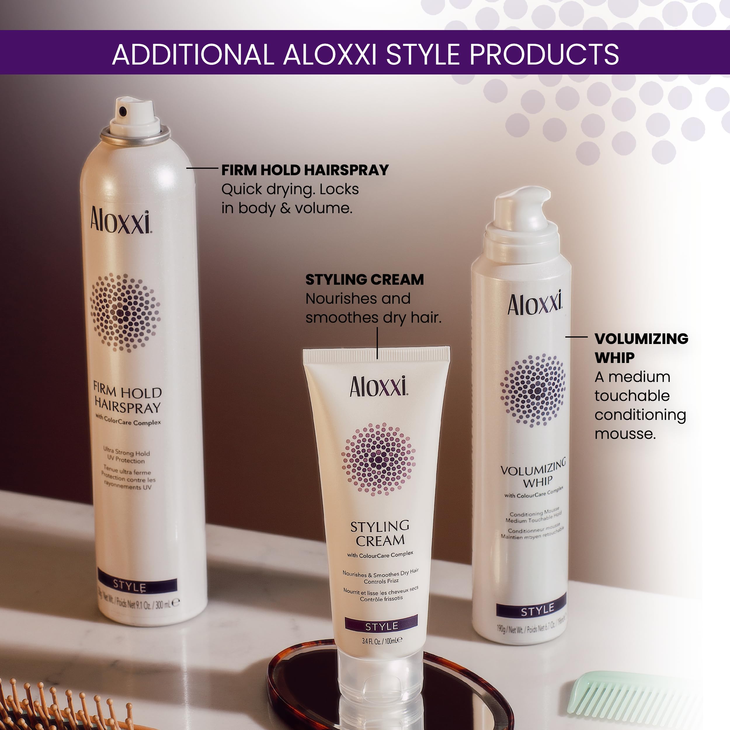 Foto 6 pulgar | Hairspray Aloxxi, Protector Térmico De Trabajo (428 °f, 270 Ml) - Venta Internacional.