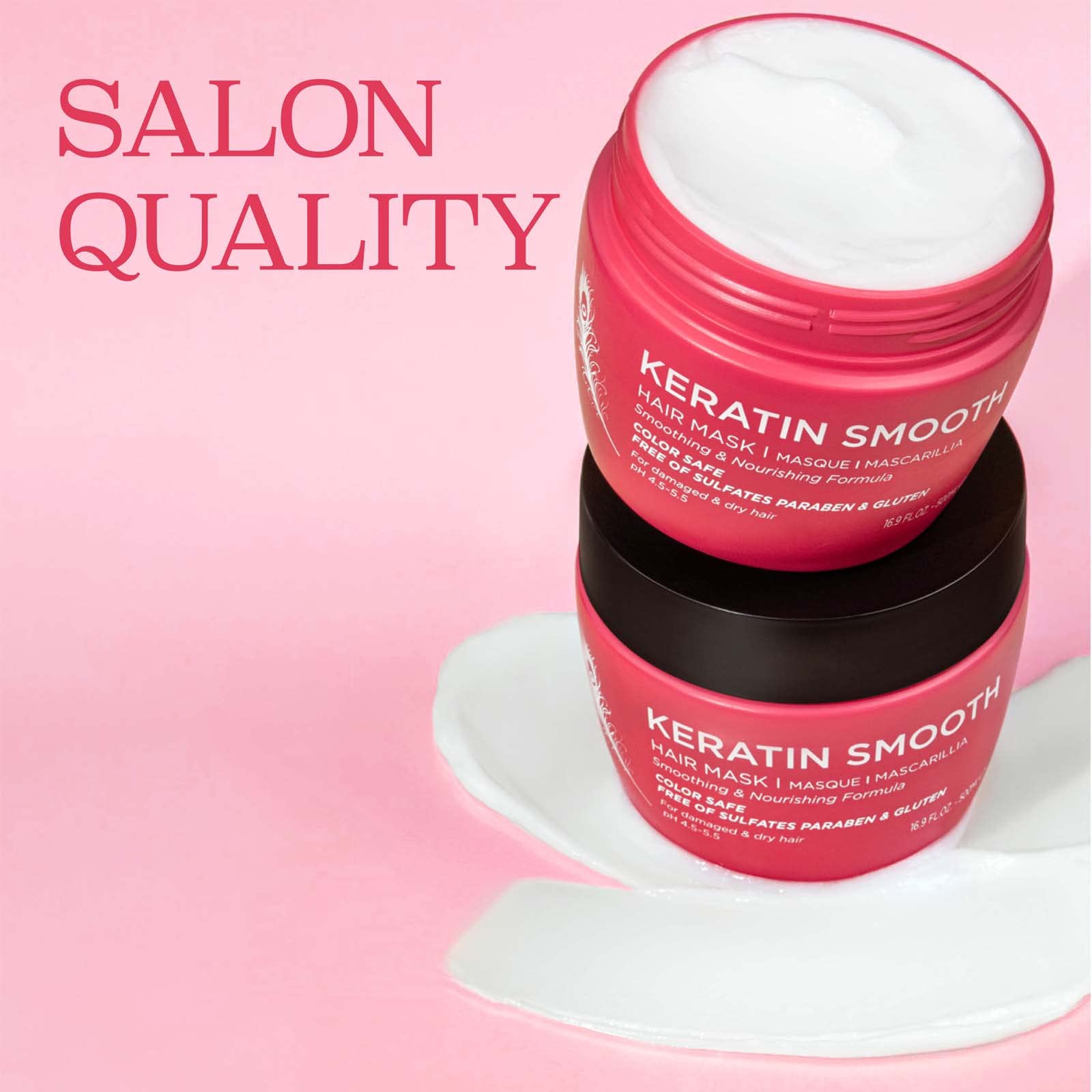 Foto 4 pulgar | Mascarilla Capilar Luseta Keratin Smooth Hydrating Nutritive 500 Ml - Venta Internacional