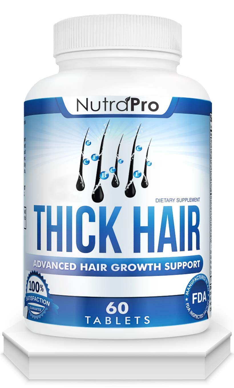 Foto 2 pulgar | Vitaminas Para El Crecimiento Del Cabello Nutrapro Thick Hair Con Bloqueador De Dht - Venta Internacional.