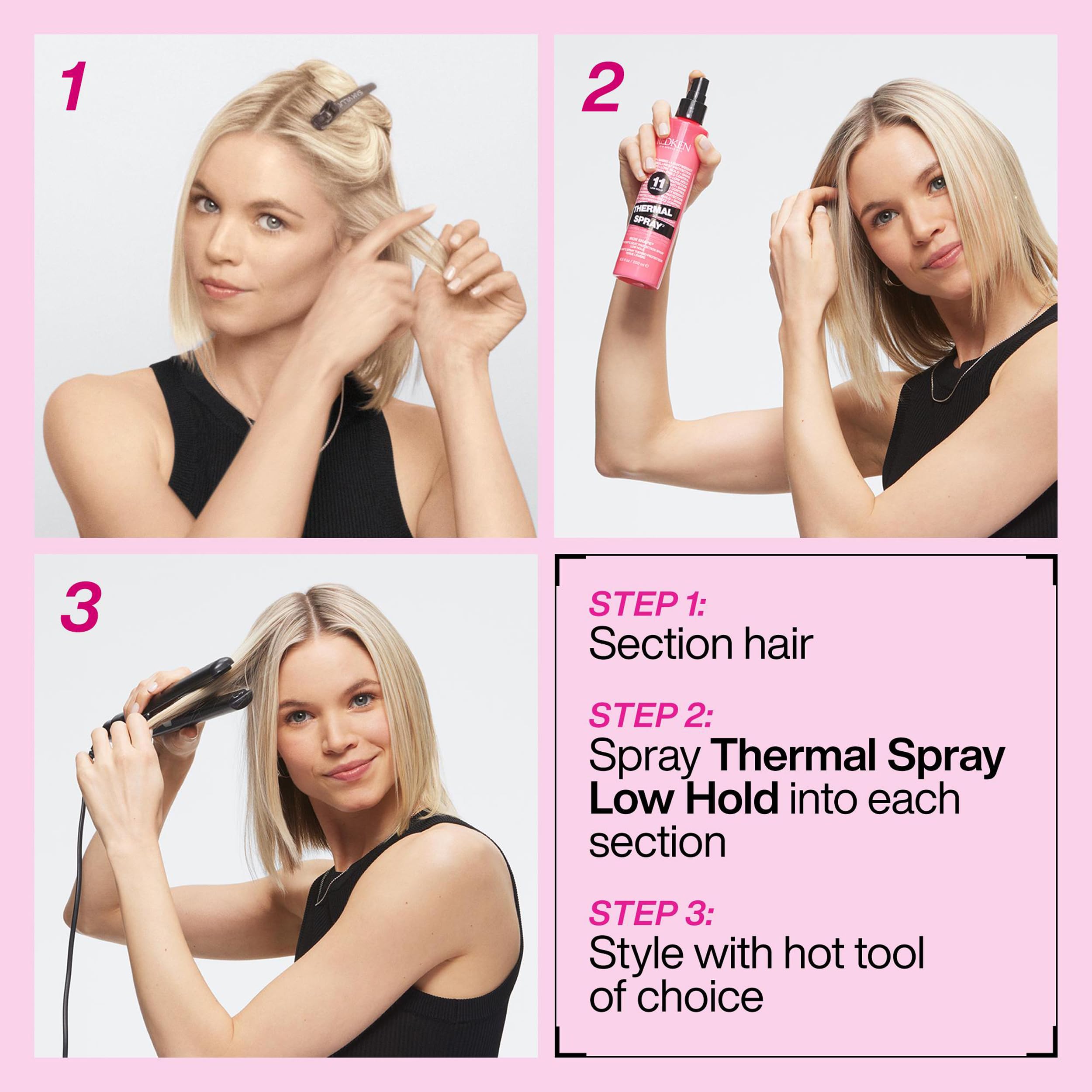 Foto 5 pulgar | Spray Suavizante Térmico Redken Thermal Spray 11 250 Ml - Venta Internacional.