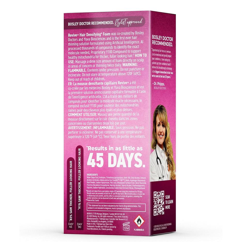 Foto 3 pulgar | Tratamiento para Cabello Densificadora Bosley Md Revive+ 60 Gr